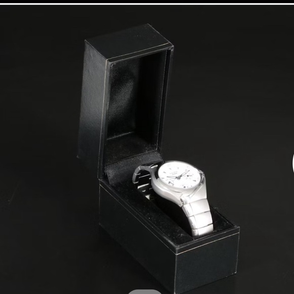 Yema Silver and White Watch stainless steel main image 4